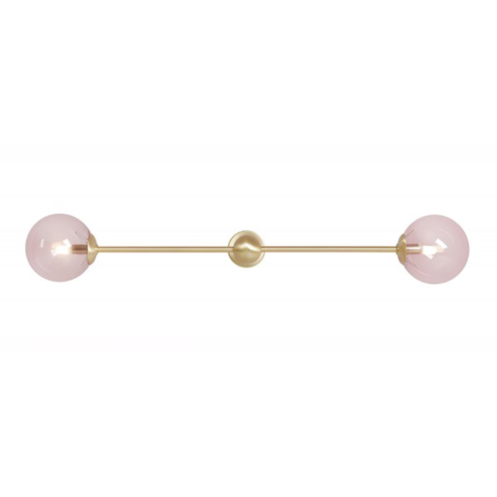KINKIET-PINK-PEARL-L-2-BRASS KINKIET PINK PEARL L 2 BRASS 1