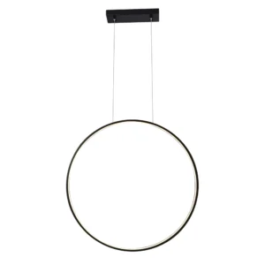 ANTIGO – AGARO Z 87 4K LAMPA WISZĄCA RING CZARNA