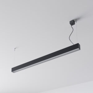 CLEONI – CLEOLINE-1 BLACK LAMPA WISZĄCA LED DŁUGA LISTWA BELKA