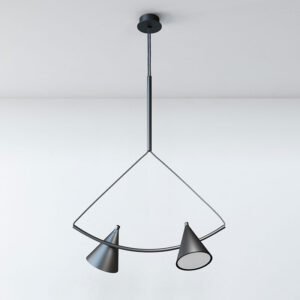 CLEONI – RIM C LAMPA WISZĄCA LED MINIMALISTYCZNE STOŻKI