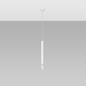 SOLLUX  - WEZYR I WHITE LAMPA WISZĄCA RURKA