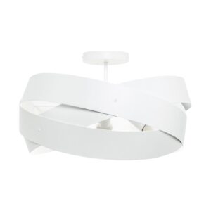 ZUMA LINE – TORNADO WHITE DUŻA METALOWA LAMPA SUFITOWA
