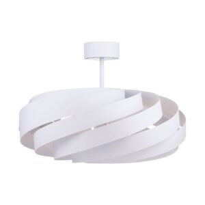 ZUMA LINE – VENTO WHITE DUŻA METALOWA LAMPA SUFITOWA