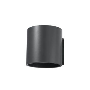 SOLLUX  - ORBIS CZARNY KINKIET TUBA