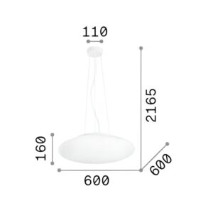 smarties 60 lampa opal owal lamperiaconcept