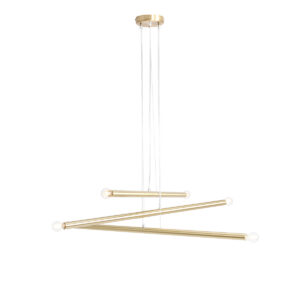 ARTERA – TUBO VI BRASS PRZESTRZENNA LAMPA WISZĄCA RURKI