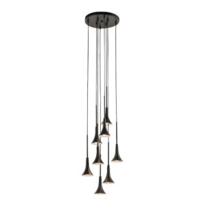 SHILO – KANZAKI VIII MINIMALISTYCZNA LAMPA WISZĄCA STOŻKI LED 90 CRI