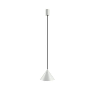 NOWODVORSKI – ZENITH S SILK GRAY LAMPA WISZĄCA STOŻEK