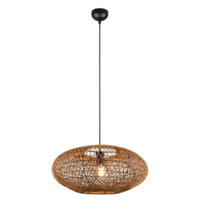 TRIO LIGHTING – HEDDA BOHO LAMPA WISZĄCA AGAWA SIZAL