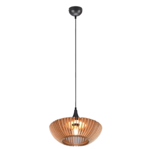 TRIO LIGHTING – COLINO DREWNIANA LAMPA WISZĄCA