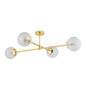 TK LIGHTING – CADIX GOLD IV SHORT LAMPA SUFITOWA