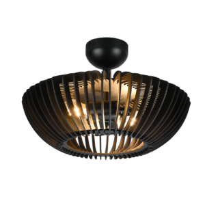 TRIO LIGHTING – COLINO BLACK DREWNIANY PLAFON