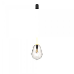NOWODVORSKI – PEAR GOLD S LAMPA WISZĄCA SZKLANA GRUSZKA