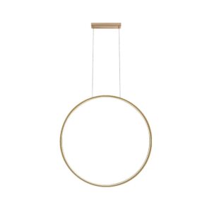 SHILO – AGARO Z 57 ZŁ MAT 3000K LAMPA WISZĄCA RING LED 90CRI