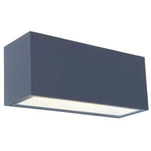 LUTEC – GEMINI GREY 42W 4000K PROSTOKĄTNY KINKIET LED IP54