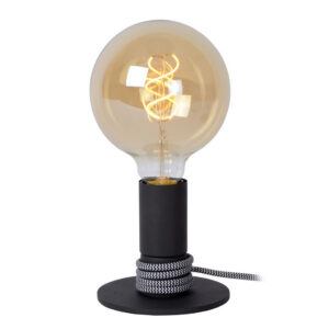 MARIT BLACK LAMPKA BLATOWA Z KABLEM ZELAZKO koncept z oswietleniem lamperia