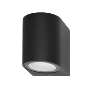 ITALUX – GENTA CZARNY MAŁY KINKIET ZEWNĘTRZNY