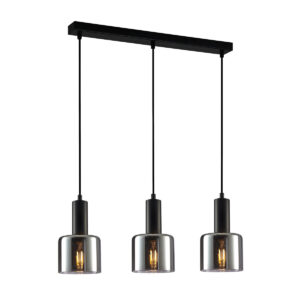 ITALUX – SANTIA III DARK LAMPA WISZĄCA LISTWA