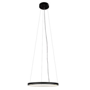 agari zw 57 czarna lampa ring led lamperiaconcept