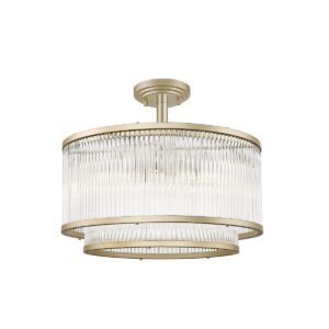 ZUMA LINE – SERGIO GOLD MATT LAMPA SUFITOWA HAMPTON