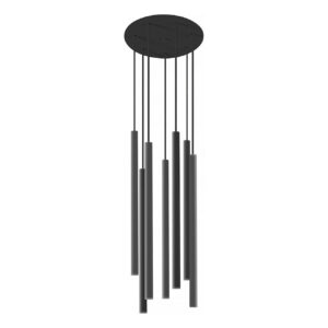 NOWODVORSKI – LASER VII BLACK LAMPA WISZĄCE RURKI
