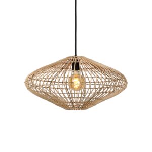 LUCIDE – MAGALI NATURAL LAMPA WISZĄCA BOHO RATAN