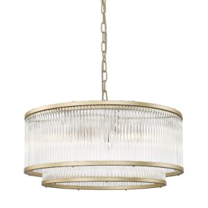 sergio 50 lampa szklana zlota mat klosz on lamperiaconcept