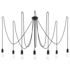 SOLLUX – EDISON VII LAMPA PAJĄK ZWIS DO ROZMIESZCZANIA