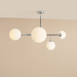 3 dione ceiling chrome male
