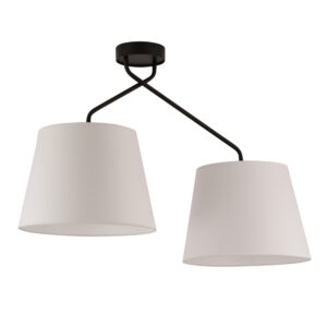 LIZBONA II WHITE OBROTOWA LAMPA SUFITOWA ABAZUR