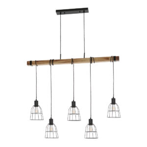 ITALUX – PONTE V LOFTOWA LAMPA WISZACA BELKA