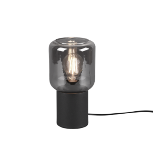 TRIO RL – NICO SMOKY MAŁA SZKLANA LAMPKA NOCNA