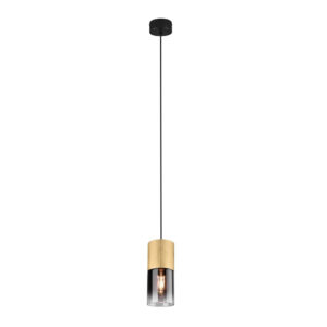 TRIO LIGHTING – ROBIN I BRASS LAMPA WISZĄCA SZKLANKA