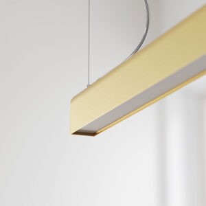 CLEONI – AVAR 1420 3K GOLD LINIOWA LAMPA WISZĄCA LED 90 CRI