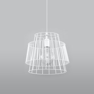 SOLLUX – GATE WHITE LAMPA DRUCIANA WISZĄCA 3D