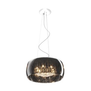 ZUMA LINE – CRYSTAL 50 LAMPA WISZĄCA KOPUŁA Z ZAWIESZKAMI