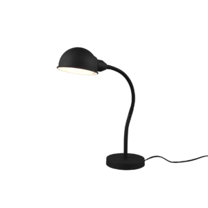 TRIO LIGHTING – PERRY BLACK KLASYCZNA LAMPKA BIURKOWA FLEXI