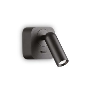IDEAL LUX – BEAN AP SQUARE NERO KINKIET LED DO SYPIALNI