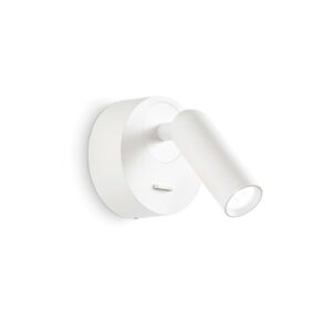IDEAL LUX – BEAN AP ROUND BIANCO KINKIET LED DO SYPIALNI