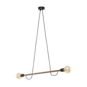 TK LIGHTING – HELIX WOOD II ORZECH LAMPA WISZĄCA SCANDI