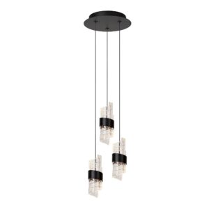 LUCIDE – KLIGANDE III BLACK ŚCIEMNIALNA LAMPA WISZĄCA LED NAD STÓŁ