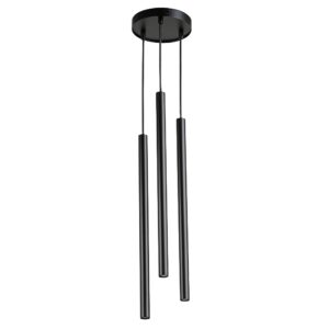 SIGMA LIGHTING – SOPEL III PROSTY BLACK RING LAMPA WISZĄCA RURKI
