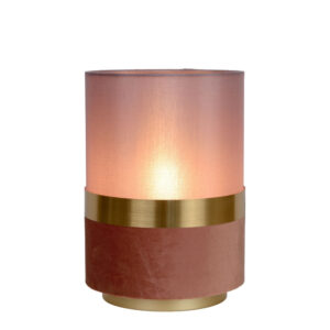 LUCIDE – TUSSE PINK WELUROWA LAMPKA BLATOWA