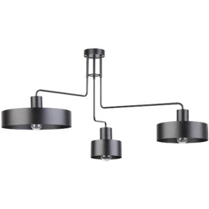 SIGMA LIGHTING – VASCO III BLACK METALOWA LAMPA WISZĄCA