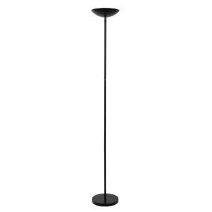 LUCIDE – ZENITH BLACK FLOOR PROSTA LAMPA LED DO SALONU