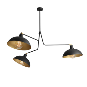 ARTERA – ESPACE III BLACK LOFTOWA LAMPA WISZĄCA