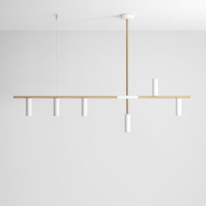 1 trevo white brass male