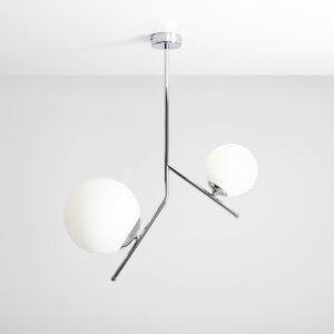 ARTERA –  GALLIA II CHROME ASYMETRYCZNA LAMPA SUFITOWA KULE