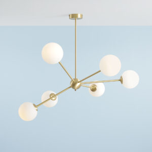 ARTERA – MAXIMA PEARL VI BRASS MOLEKULARNA LAMPA WISZĄCA