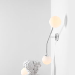 6 pure wall horizontal silver male